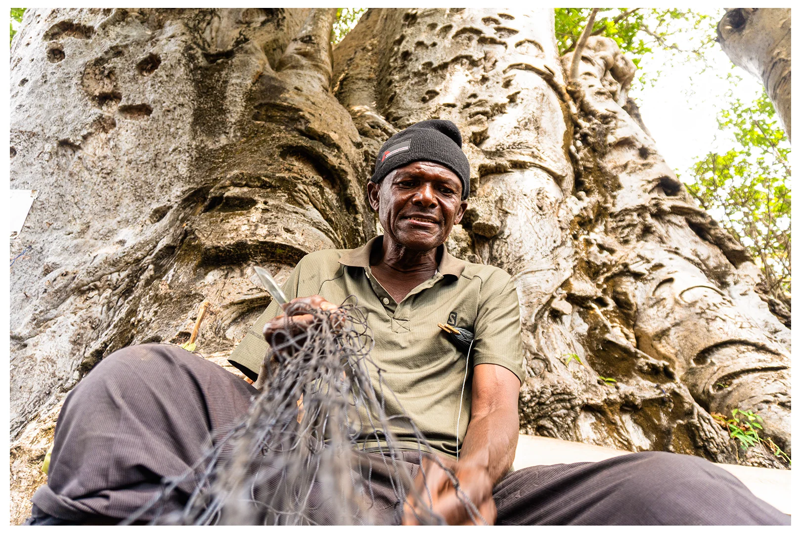 A community member whose daily life and livelihood are connected to local natural resources